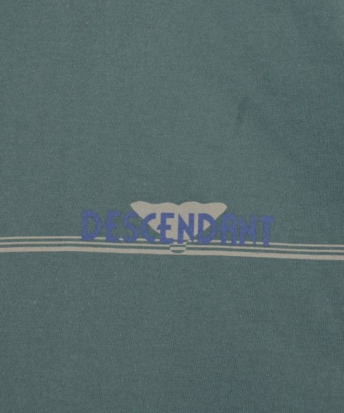 DESCENDANT（ディセンダント）Tシャツ・カットソー 青 サイズ:4(XL位) メンズ/2200721533056