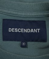 DESCENDANT（ディセンダント）Tシャツ・カットソー 青 サイズ:4(XL位) メンズ/2200721533056