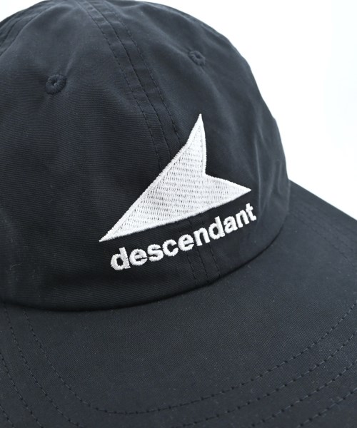 DESCENDANT（ディセンダント）キャップ 黒 サイズ:F メンズ/2200721533117