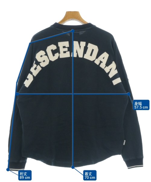 DESCENDANT（ディセンダント）Tシャツ・カットソー 紺 サイズ:2(M位) メンズ/2200720471243
