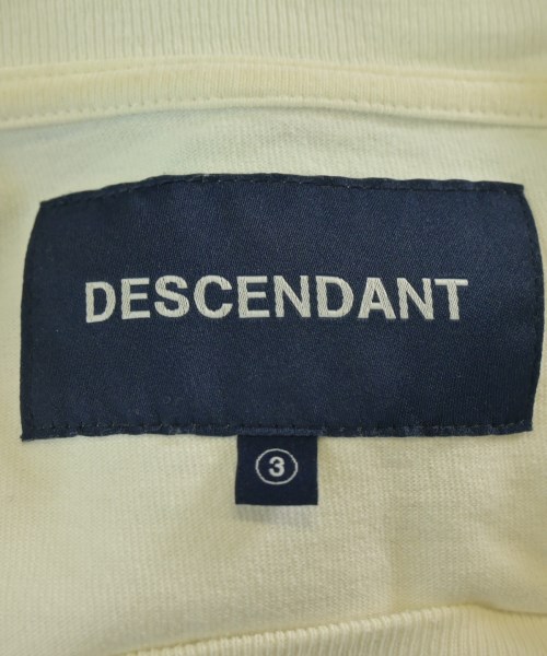 DESCENDANT（ディセンダント）Tシャツ・カットソー 白 サイズ:3(L位) メンズ/2200723941118