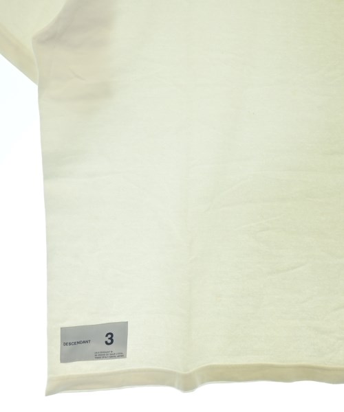 DESCENDANT（ディセンダント）Tシャツ・カットソー 白 サイズ:3(L位) メンズ/2200723941118