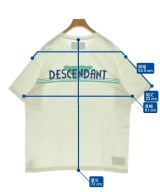 DESCENDANT（ディセンダント）Tシャツ・カットソー 白 サイズ:3(L位) メンズ/2200723941118
