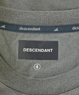 DESCENDANT（ディセンダント）Tシャツ・カットソー グレー サイズ:4(XL位) メンズ/2200724221035