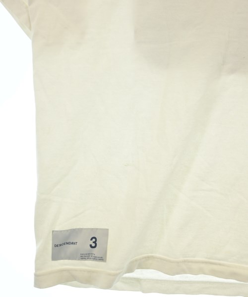 DESCENDANT（ディセンダント）Tシャツ・カットソー 白 サイズ:3(L位) メンズ/2200726704024