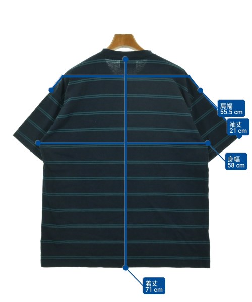 DESCENDANT（ディセンダント）Tシャツ・カットソー 紺 サイズ:2(M位) メンズ/2200727106094