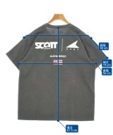 DESCENDANT（ディセンダント）Tシャツ・カットソー グレー サイズ:1(S位) メンズ/2200727213129