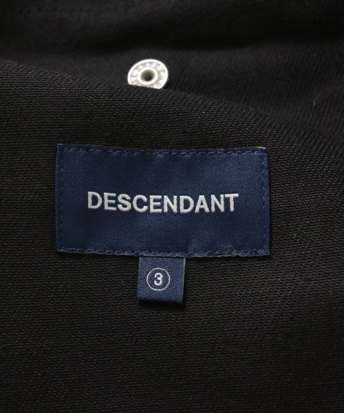 DESCENDANT（ディセンダント）その他 黒 サイズ:3(L位) メンズ/2200727527097