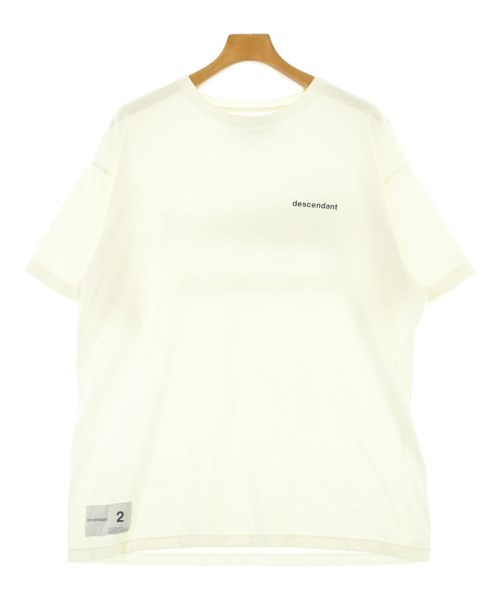 DESCENDANT(ディセンダント)Tシャツ・カットソー 白 サイズ:2(M位)/2200678199053