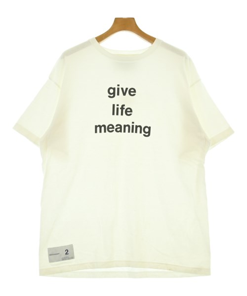 DESCENDANT(ディセンダント)Tシャツ・カットソー 白 サイズ:2(M位)/2200678199077