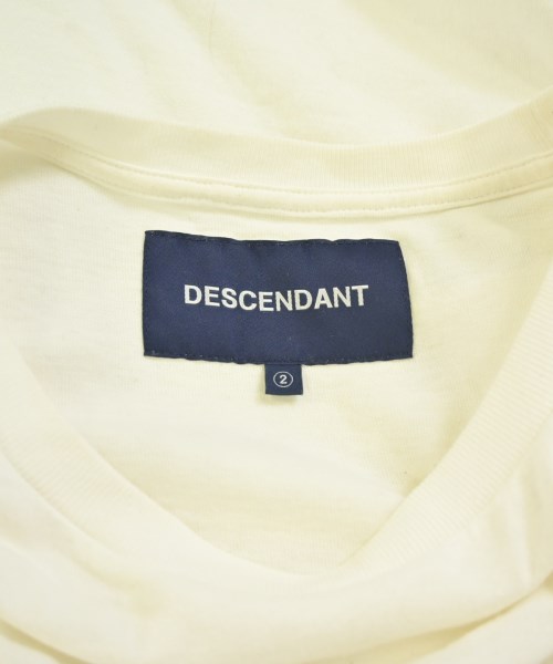DESCENDANT（ディセンダント）Tシャツ・カットソー 白 サイズ:2(M位) メンズ/2200678199077