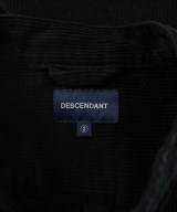 DESCENDANT（ディセンダント）カジュアルシャツ 黒 サイズ:2(XL位) メンズ/2200678754047
