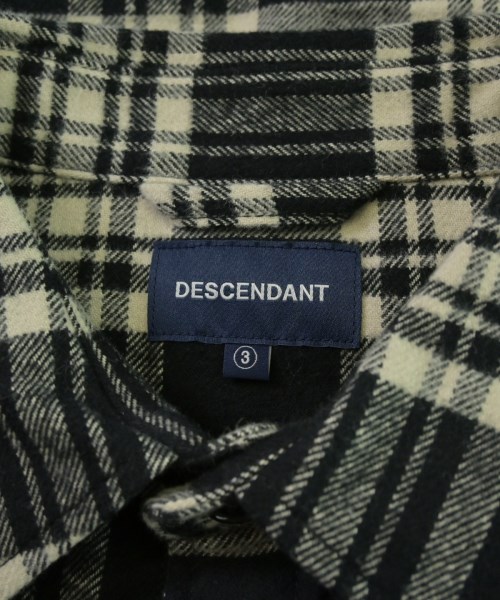 DESCENDANT（ディセンダント）カジュアルシャツ 黒 サイズ:3(L位) メンズ/2200679324461