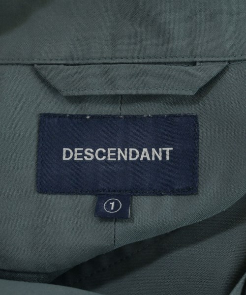 DESCENDANT（ディセンダント）カジュアルシャツ 青 サイズ:1(S位) メンズ/2200680647047