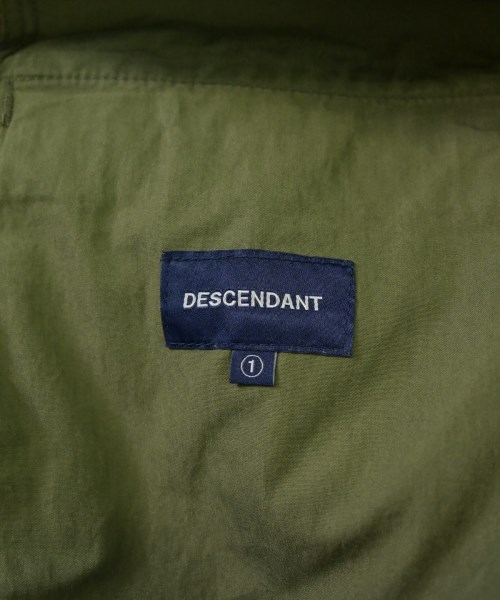 DESCENDANT（ディセンダント）その他 カーキ サイズ:1(S位) メンズ/2200680745095