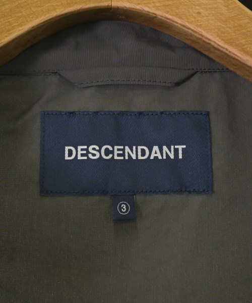 DESCENDANT（ディセンダント）ブルゾン グレー サイズ:3(L位) メンズ/2200683605013