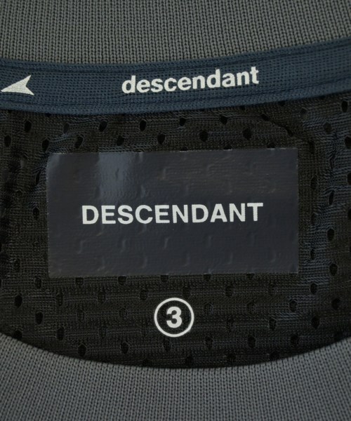 DESCENDANT（ディセンダント）Tシャツ・カットソー 黒 サイズ:3(L位) メンズ/2200683605051