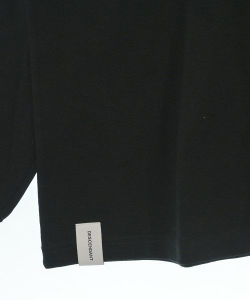 DESCENDANT（ディセンダント）Tシャツ・カットソー 黒 サイズ:1(S位) メンズ/2200683605075