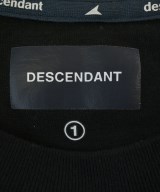 DESCENDANT（ディセンダント）Tシャツ・カットソー 黒 サイズ:1(S位) メンズ/2200683605075