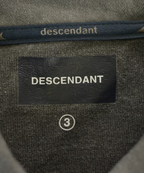 DESCENDANT（ディセンダント）ポロシャツ グレー サイズ:3(L位) メンズ/2200683605105