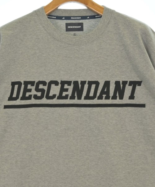 DESCENDANT（ディセンダント）Tシャツ・カットソー グレー サイズ:2(M位) メンズ/2200683605112