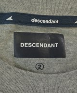 DESCENDANT（ディセンダント）Tシャツ・カットソー グレー サイズ:2(M位) メンズ/2200683605112