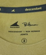 DESCENDANT（ディセンダント）Tシャツ・カットソー 黄 サイズ:3(L位) メンズ/2200683605129