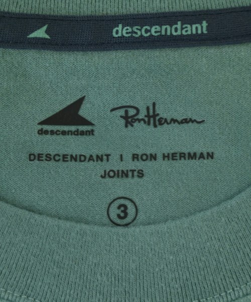 DESCENDANT（ディセンダント）Tシャツ・カットソー 緑 サイズ:3(L位) メンズ/2200683605136