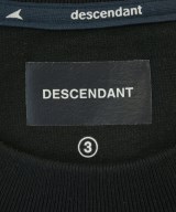DESCENDANT（ディセンダント）Tシャツ・カットソー 黒 サイズ:3(L位) メンズ/2200683605150