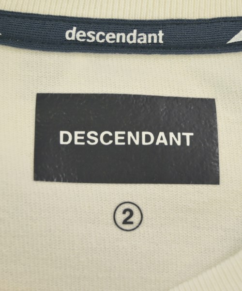 DESCENDANT（ディセンダント）Tシャツ・カットソー 白 サイズ:2(M位) メンズ/2200683605167