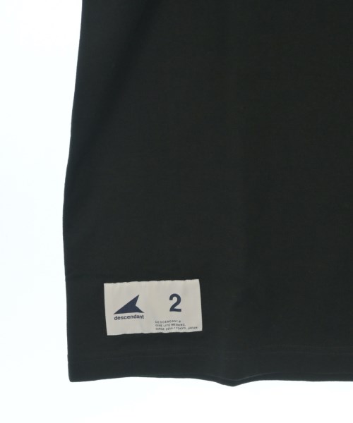 DESCENDANT（ディセンダント）Tシャツ・カットソー 黒 サイズ:2(M位) メンズ/2200683605174