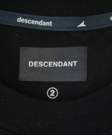DESCENDANT（ディセンダント）Tシャツ・カットソー 黒 サイズ:2(M位) メンズ/2200683605174