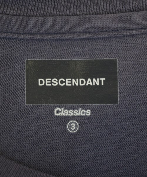DESCENDANT（ディセンダント）Tシャツ・カットソー グレー サイズ:3(L位) メンズ/2200683605198