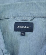 DESCENDANT（ディセンダント）カジュアルシャツ 青 サイズ:2(M位) メンズ/2200683605297