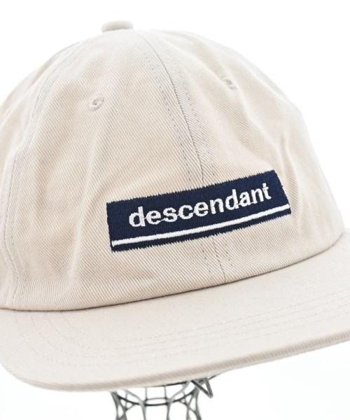 DESCENDANT（ディセンダント）キャップ ベージュ サイズ:F メンズ/2200686765400