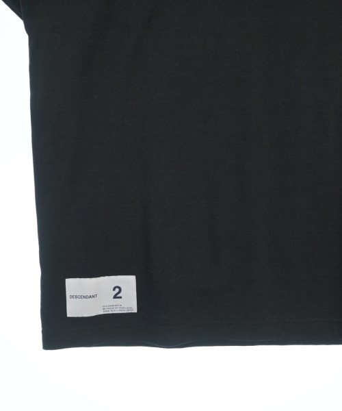 DESCENDANT（ディセンダント）Tシャツ・カットソー 黒 サイズ:2(M位) メンズ/2200693284024