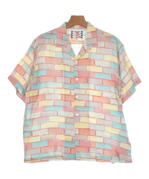 SON OF THE CHEESE(サノバチーズ)カジュアルシャツ 赤 サイズ:M/2200638065114