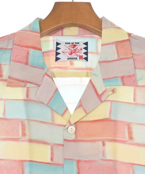 SON OF THE CHEESE（サノバチーズ）カジュアルシャツ 赤 サイズ:M メンズ/2200638065114