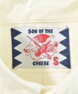 SON OF THE CHEESE（サノバチーズ）カジュアルシャツ 白 サイズ:S メンズ/2200590983068