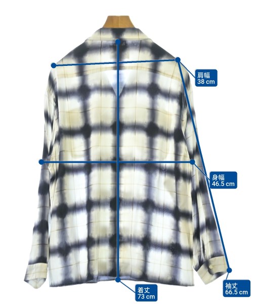 SON OF THE CHEESE（サノバチーズ）カジュアルシャツ 白 サイズ:L メンズ/2200656487332