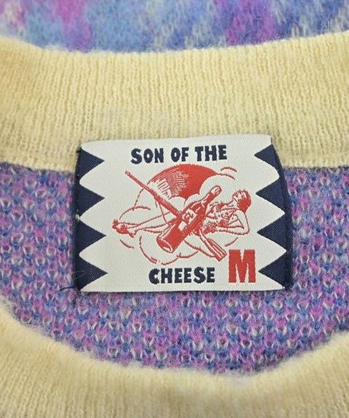SON OF THE CHEESE（サノバチーズ）ニット・セーター 青 サイズ:M メンズ/2200638716047