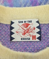 SON OF THE CHEESE（サノバチーズ）ニット・セーター 青 サイズ:M メンズ/2200638716047