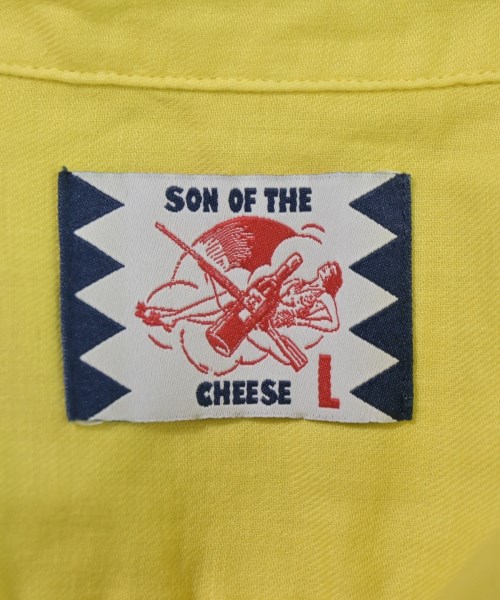 SON OF THE CHEESE（サノバチーズ）カジュアルシャツ 黄 サイズ:L メンズ/2200724760053