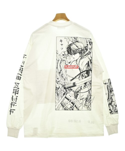 FLAGSTUFF（フラグスタフ）Tシャツ・カットソー 白 サイズ:XL メンズ/2200643941120