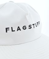 FLAGSTUFF（フラグスタフ）キャップ 白 サイズ:- メンズ/2200616813096