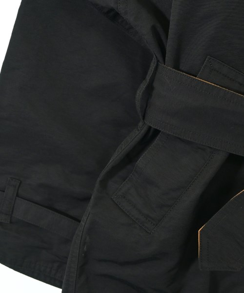 FLAGSTUFF（フラグスタフ）ステンカラーコート 黒 サイズ:S メンズ/2200623530016