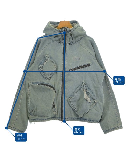 FLAGSTUFF（フラグスタフ）デニムジャケット 青 サイズ:M メンズ/2200623591024