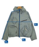 FLAGSTUFF（フラグスタフ）デニムジャケット 青 サイズ:M メンズ/2200623591024