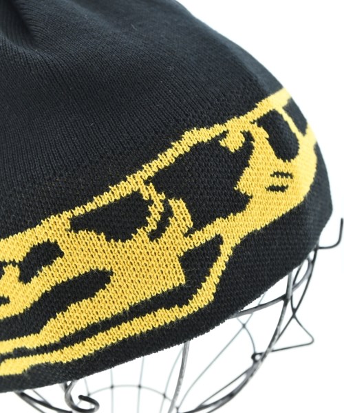 FLAGSTUFF（フラグスタフ）ニットキャップ・ビーニー 黒 サイズ:F メンズ/2200618827220