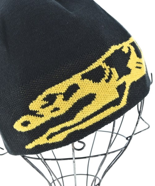 FLAGSTUFF（フラグスタフ）ニットキャップ・ビーニー 黒 サイズ:F メンズ/2200618827237